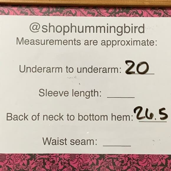 19 Cooper Ikat High Low Tank Top Zipper Back SZ Medium - Picture 8 of 8